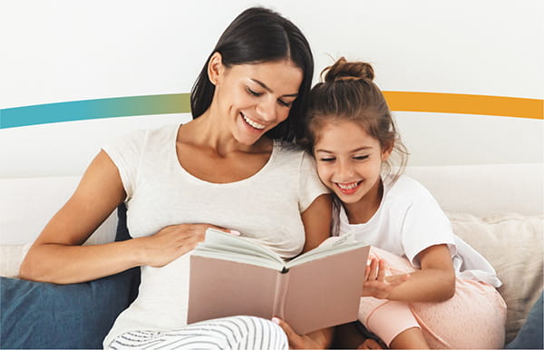 How does ONYDA XR work - mother and daughter reading